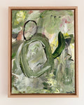 Canvas - Fremkommer I Emerge I 30x40 oak frame
