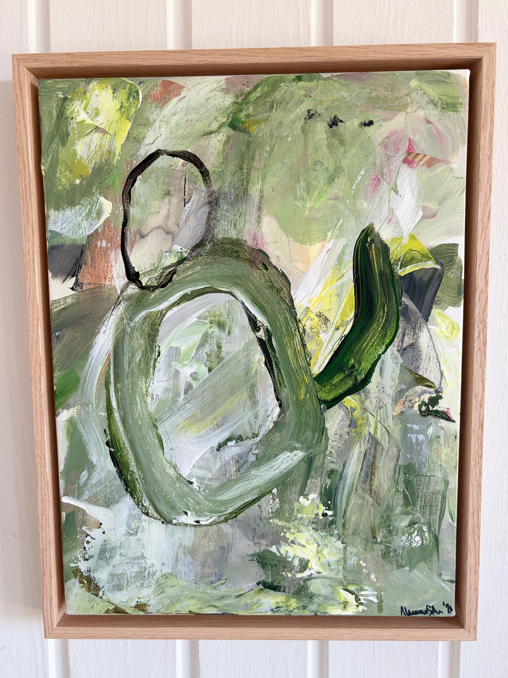 Emerge - 30x40 oak frame