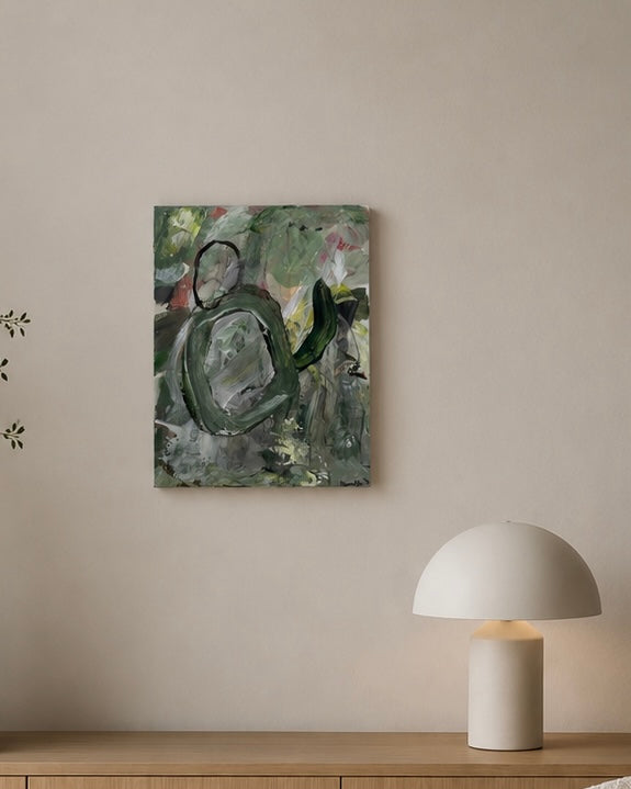 Acrylic on canvas - Emerge - unique painting